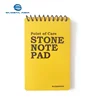 Fast delivery stone paper waterproof notebook environmental printing cover with high quality
