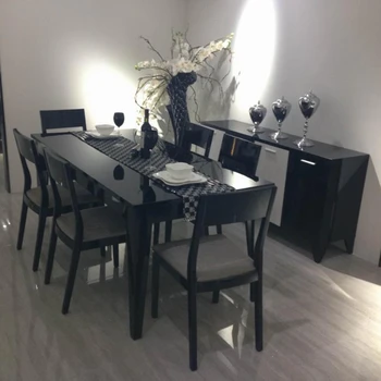 Modern Latest High Gloss 6 Seat Dining Table With Solid Wood Leg Pay104 Pictures Of Wooden Modern Latest High Gloss 6 Seat Dining Table With Solid Wood Leg Pay104 Pictures Of Wooden