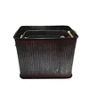 Top selling products fashion popular rectangle flower pots & decorative planters