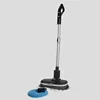 Professional spinning mop duster head directions demo for floor clean