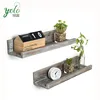 Wholesale New Idea Set Of 2 Rustic Wall Shelf, Floating Display Shelves For Storing Spices