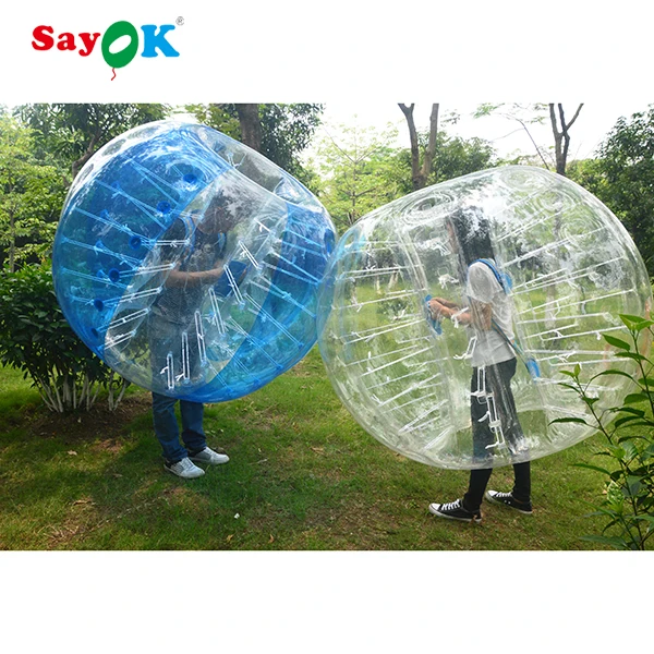 120cm Wasserball Wubble Bubble Ball Riesenblase Gummi Ball Aufblasbarer Riesen 