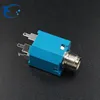 Female 6.35mm mono jack socket 3pin