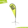 Elegant tension fabric fair fashion marketing display teardrop flag