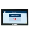 18.5 inch single counter Token Number display Snappy queue management system for Offices, Banks etc
