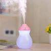 400ml Gourd Shaped Humidifier with Built-in Battery, Mini Cool Mist Humidifier for Office Home Car Study Yoga Spa Travel