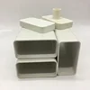 custom plastic hydroponic pvc hard square pipe tube net pot with end taps
