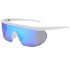 KDEAM Own Brand Multicolored Square Men Ski Oversized Sunglasses Cycling Motorcycle Goggles Sun glasses One Piece Lens 2019