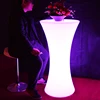 Modern design custom lighting illuminate furniture bar table led with 16 colors
