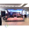 Retail store window display design clear RGB P5 transparent led display supplier