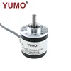 Optical rotary incremental solid shaft encoder