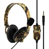 Honson New game headphone Camouflage yellow Color gaming headset for ps4/Xbox one headphone