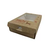 Hot sell kraft paper disposable food box with window