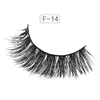 Create your own brand 3d mink eyelashes false silk synthetic eye lashes