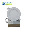 4" Ultra-Thin Slim Panel Recessed Ceiling Light with Junction Box,3000K/4000K/5000K CCT Selectable, light,ETL listed
