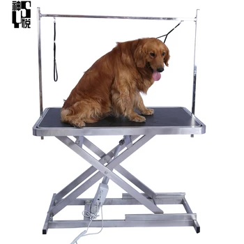 Adjustable Height Black Pet Electric Lift Dog Grooming Table - Buy