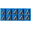 carbide tips for threaded cutter tool