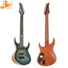 China Black pearl guitars 7 strings active pickups BP-7400B model electric guitar