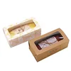High quality cake box with window packaging box for cake