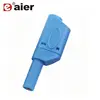 Colorful Safety Fully Insulated Stackable Male Plug 4mm Banana Plug And Socket