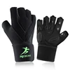 Factory Price Gym Workout Gloves Fitness Training Weight Lifting Gloves With Wrist Wraps