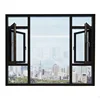 Modern simple European bridge cut off window inside and outside open sound-proof style