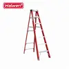 A shape max loading 150kg insulation fiberglass folding ladder fiberglass single side A ladder
