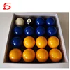 UK Standard Blue and Yellow 2 Inch Pool Ball Set,16 Balls