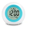 7 LED Colorful Snooze Light Fashion Bedroom Alarm Clock