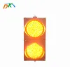 DK LED traffic warning IP54 double yellow signal roadway safety warning light