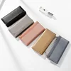 Multi Function Long Zipper PU Leather Ladies Clutch Wallet Coin Purse