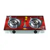 Nice design glass top 2 burners