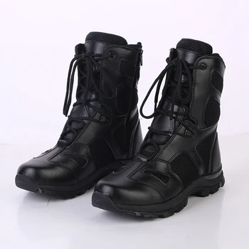 military style combat boots