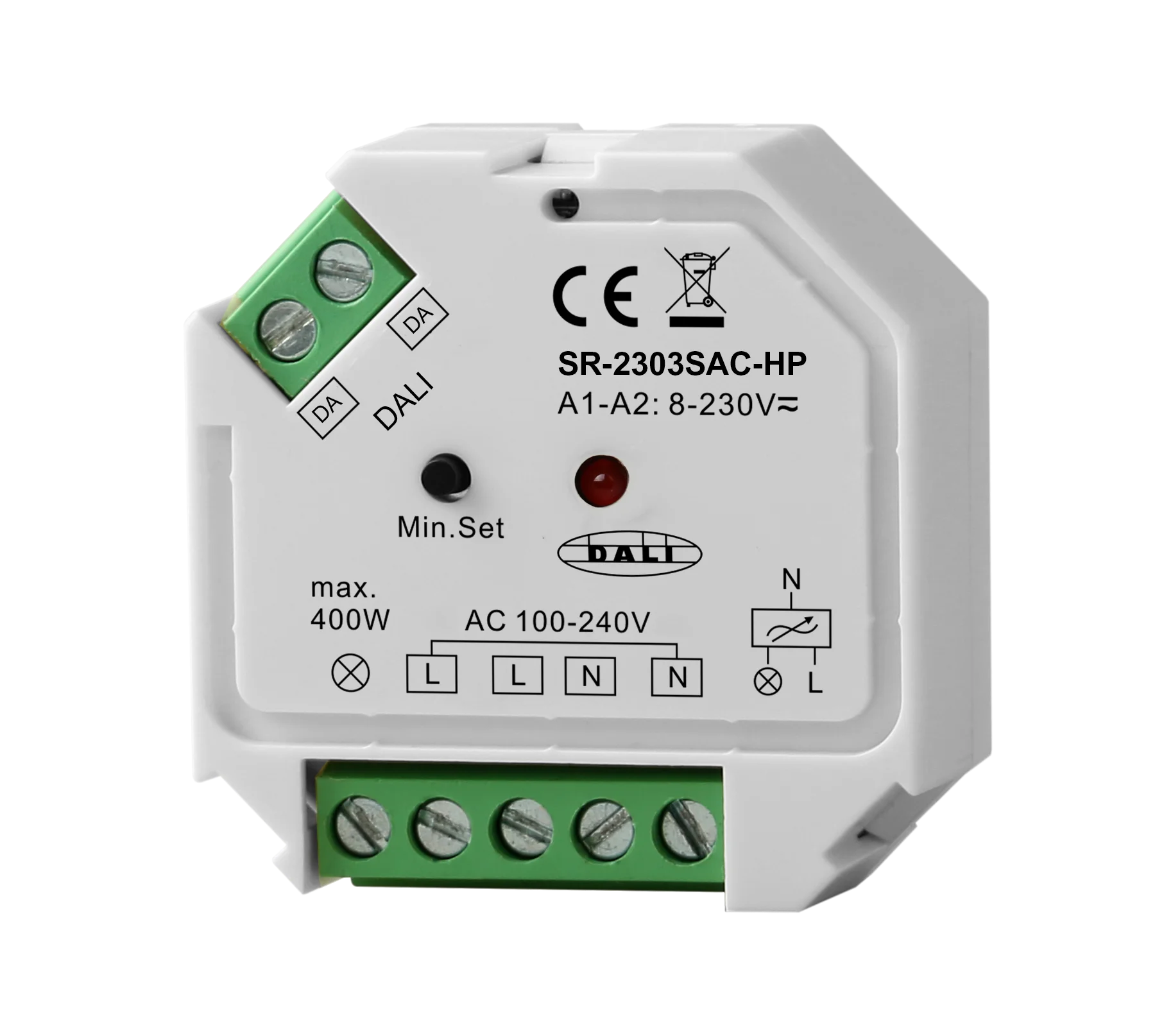 DALI 2.0 DALI-2  AC-AC Dali Phase Dimmer leading edge trailing edge dimming Phase dimmer with DALI input for dimmable light