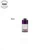Travel size 8ml square perfume sample glass bottle