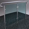 Interesting Architectural Feature Laminated Glass railing steel post glass railing