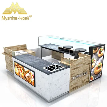 Fashionable Design Kiosk Pizza Potato Kiosk Mall Food Kiosk Design ...