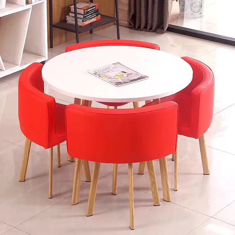 
european style kitchen furniture tempered glass table round glass dining table 