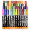 28 different colors colored permanent paint marker for wood, metal, plastic, canvas
