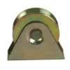 Sliding Door Wheel Double Bearings with External Bracket 6-inch Color Galvanized UVO Door Groove Wheel