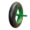 14" solid rubber tire for wheelbarrow and garden cart 200kg load