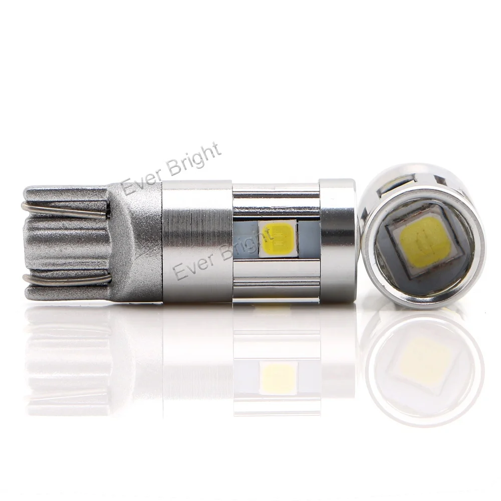 W5w canbus T10 194 168 3030 5smd 3W Car Led Interior Width Light LED Decoration Bulbs t10 cob canbus light