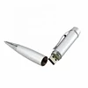 Encrypted oem scan disk metal pen shape infrared ray 2 4 8 16 32 64GB Usb flash drive 2.0 3.0