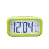 Hot Desktop Digital LED Clock green Alarm Clock Mini Home Office Student Night Light Clock