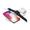 Mini 3 in1 AirPower Support 7.5w Qi Fast Wireless Charger for iphone for Apple Watch series 1,2,3