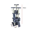 Luxury Design Sisal Diy Wood Tower House Kitten Moden Plush Pole Cat Tree