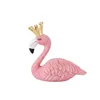 European pink resin flamingo shape indoor sitting room study TV wine cabinet creative animal decoration