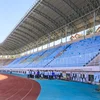 Strong steel beautiful extend stadium membrane structure shade tent