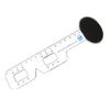 oem hard plastic pupil pd ruler