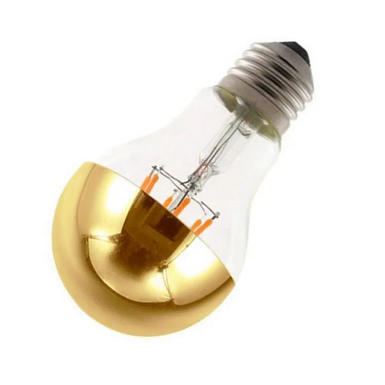 gold plating  GLS A60 warmwhite e27 4w led light